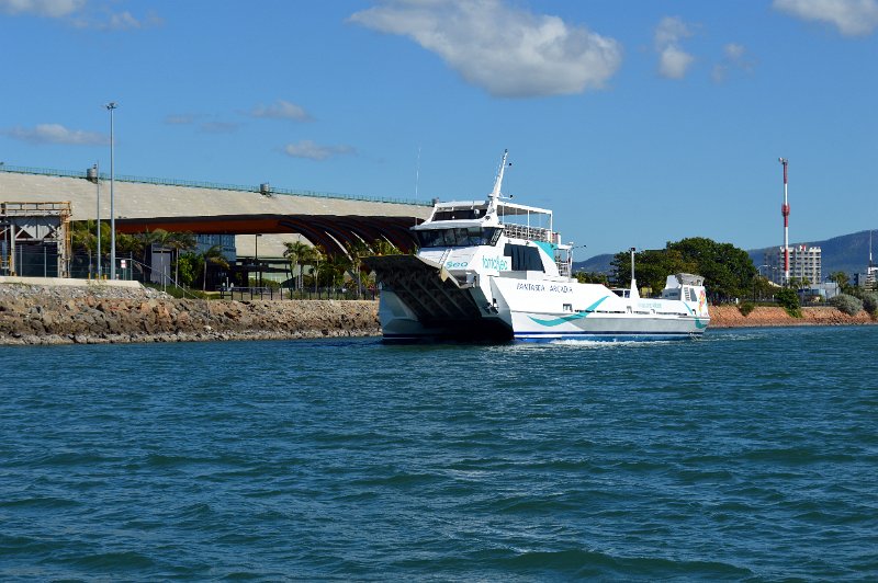 08Tville (81).JPG - Townsville; Magnetic Island trip - return to Ross Creek as the wind gets up